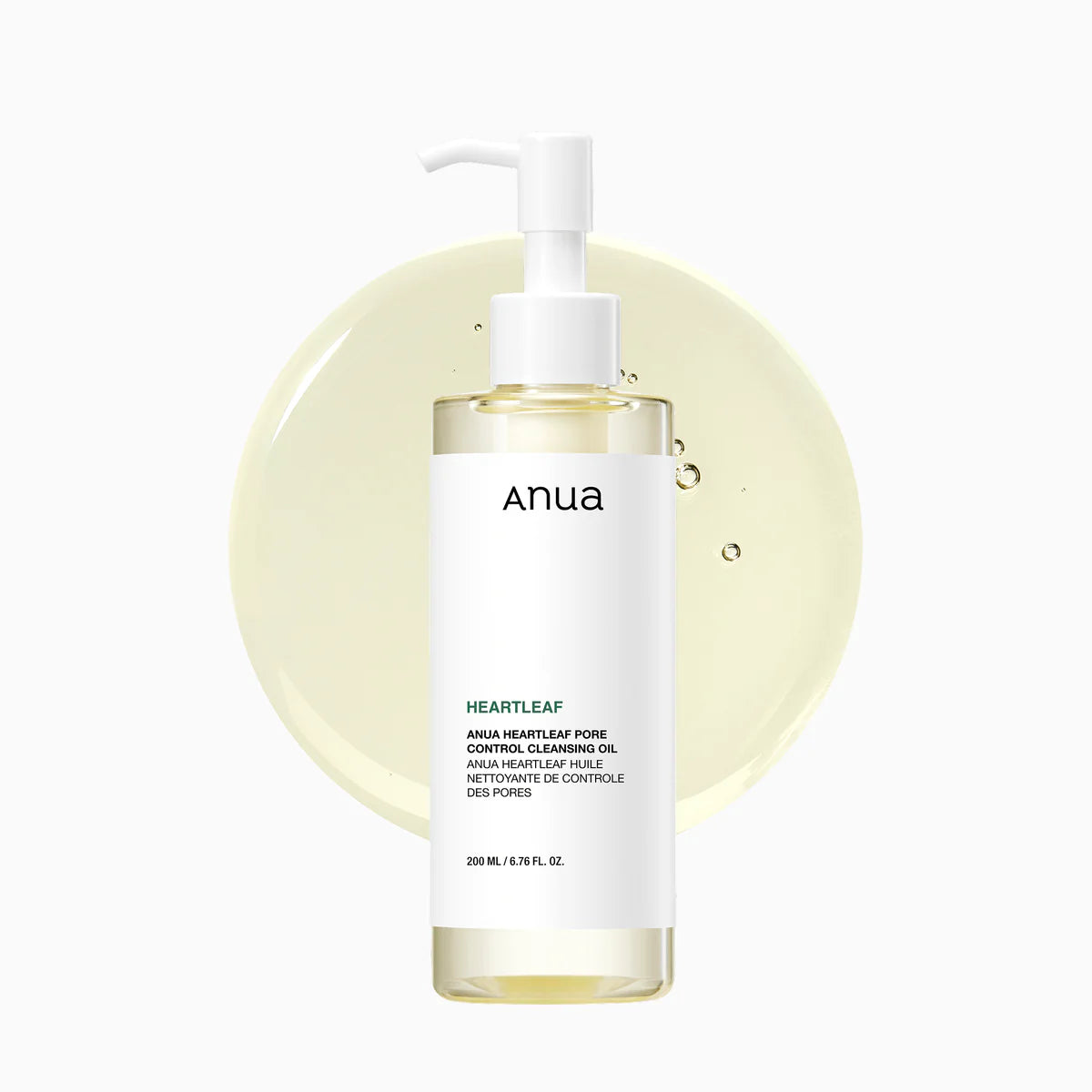 ANUA | Limpiador Heartleaf Pore Control Cleansing Oil - 200ml